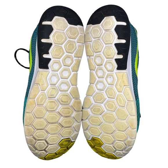 NIKE Flex‎ Experience RN5 teal and lime running shoes - Picture 9 of 11